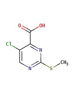 Astatech 5-CHLORO-2-(METHYLTHIO)PYRIMIDINE-4-CARBOXYLIC ACID; 25G; Purity 97%; MDL-MFCD00173907